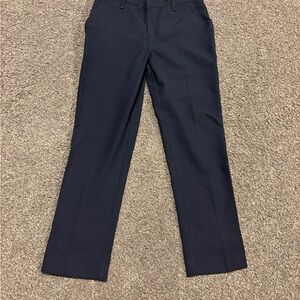 M&S - Classic Navy Kids Formal Uniform Trousers- Size 7/8